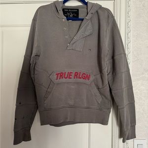 Men’s hoodie, size S but runs a little big.